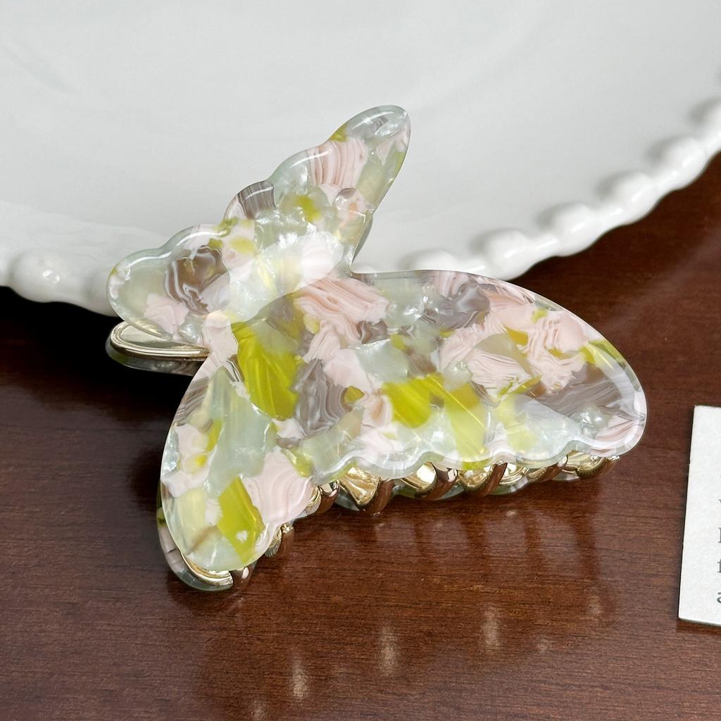 Versatile And Chic Butterfly Claw Hair Clip Handcrafted Acetate Hair Accessories For Women