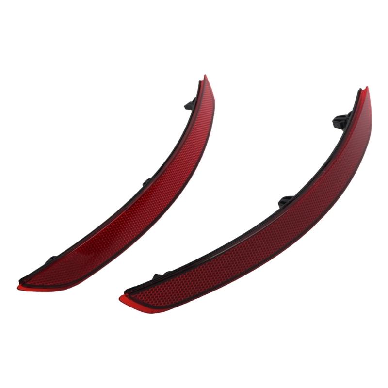 Rücklicht Stoßfänger Reflektor Warnlicht Streifen Abdeckung Leiste Außen-Auto Autoteil Passend für A3 Limousine&Cabriolet 8V 2013-2016