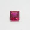 Bloody Red Ruby 4.35 Ct Natural Loose Gemstone CERTIFIED Square Cut P-4671-Ra