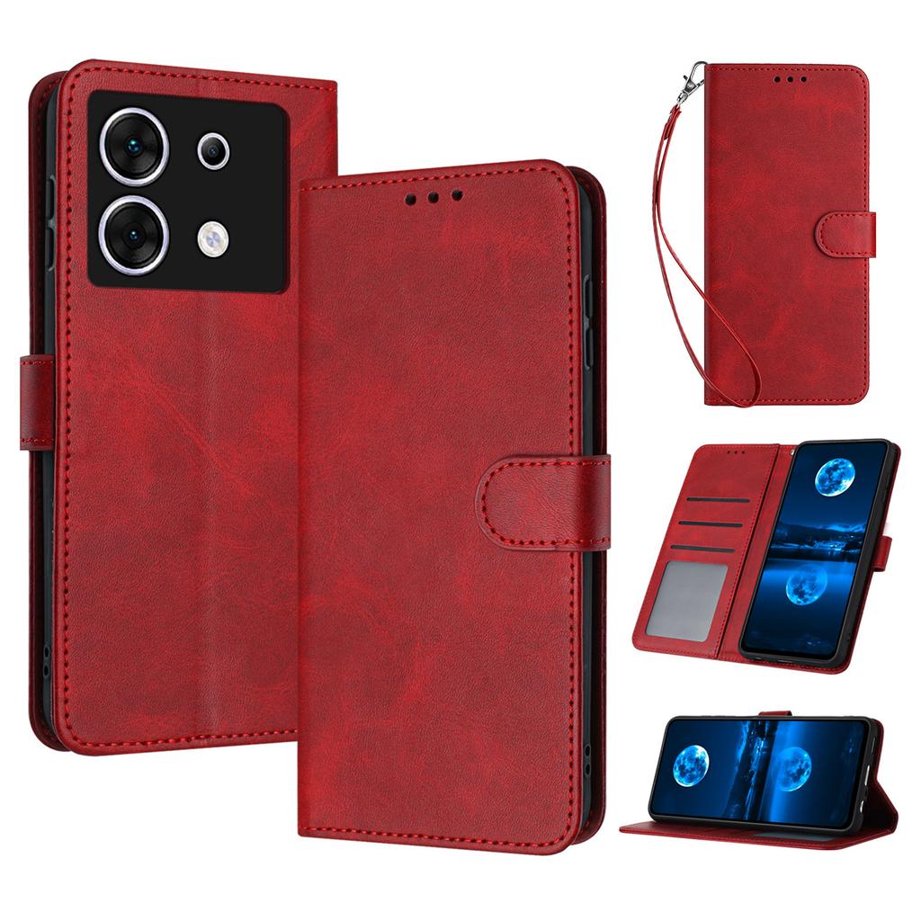 For Infinix Zero 30 5G Case Leather Wallet Magnetic Clasp Drop-Proof Smartphone Cover