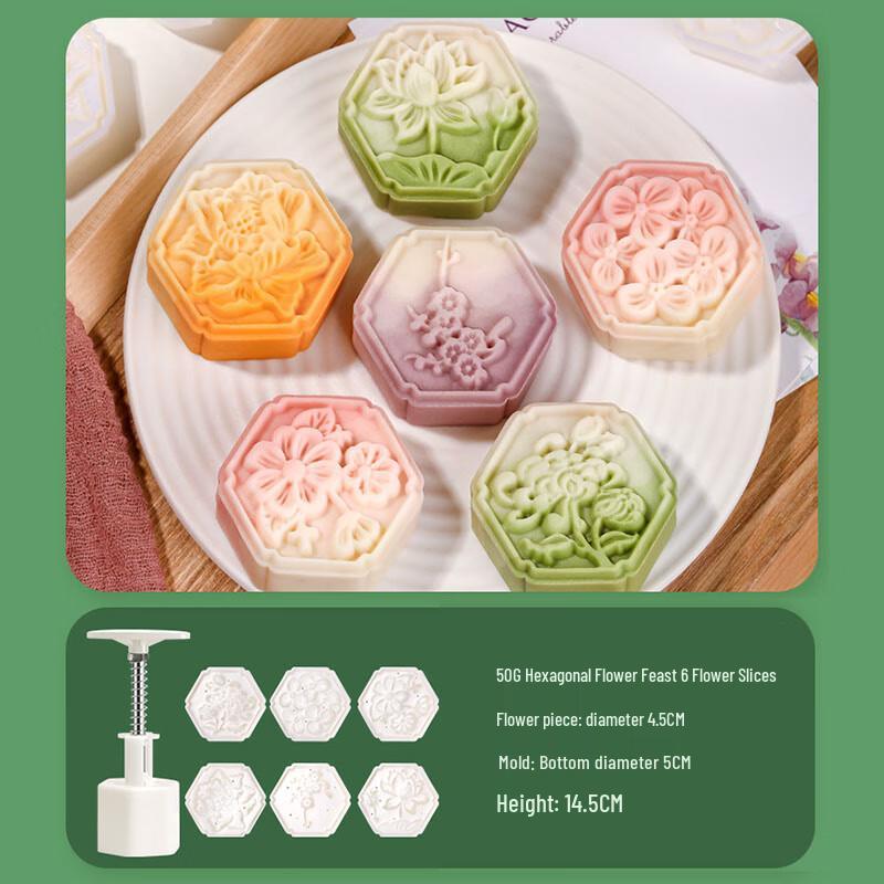 Handpressad Månkaka Mungbönskaka Form