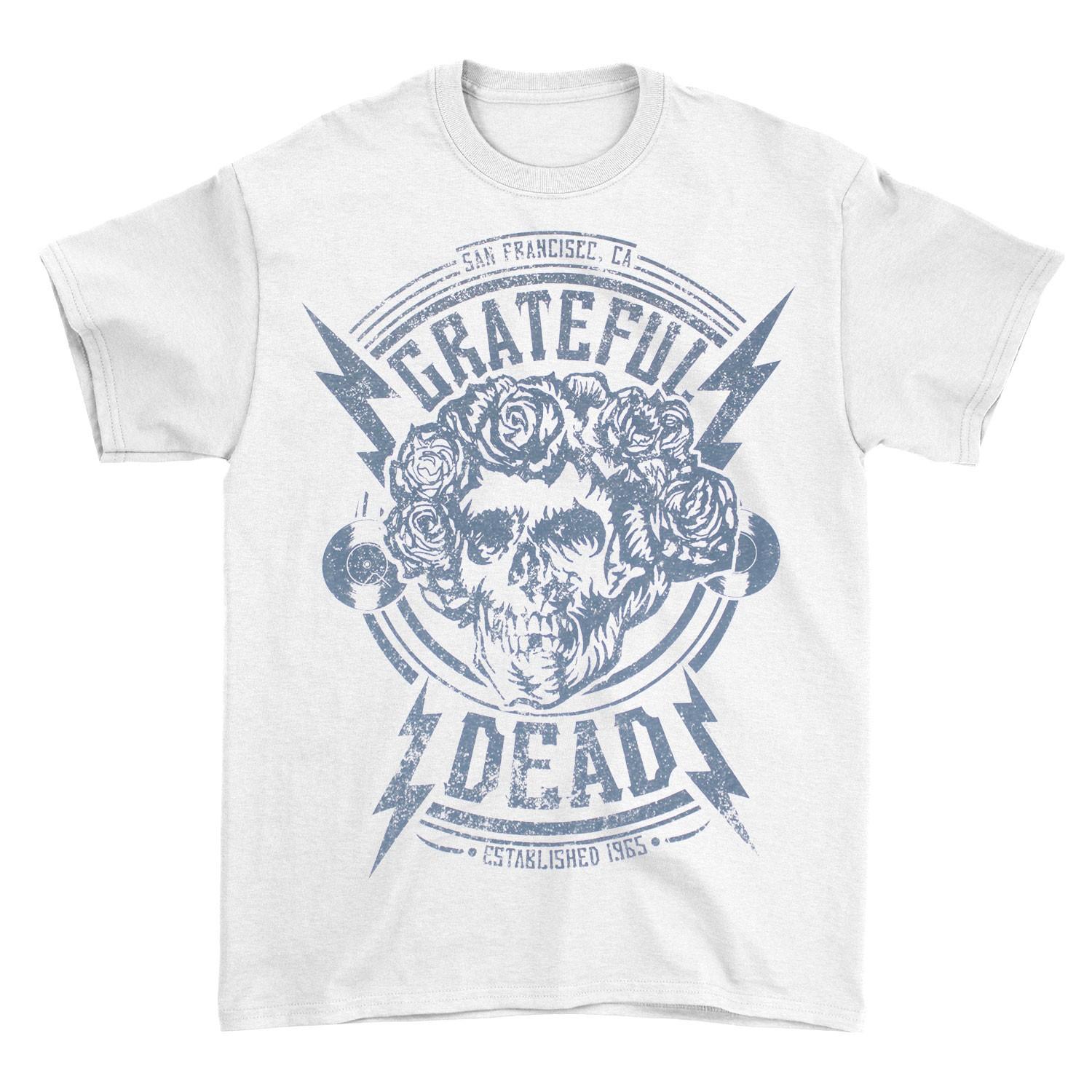 Men s Grateful Dead Est. 1965 T-shirt Large White S
