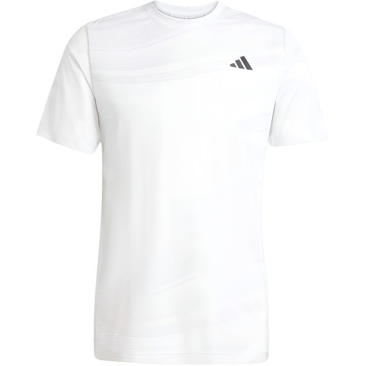Adidas Climacool Comfortable Crew Neck Pullover Short Sleeve Tennis Shirt Men Tops White JN7027