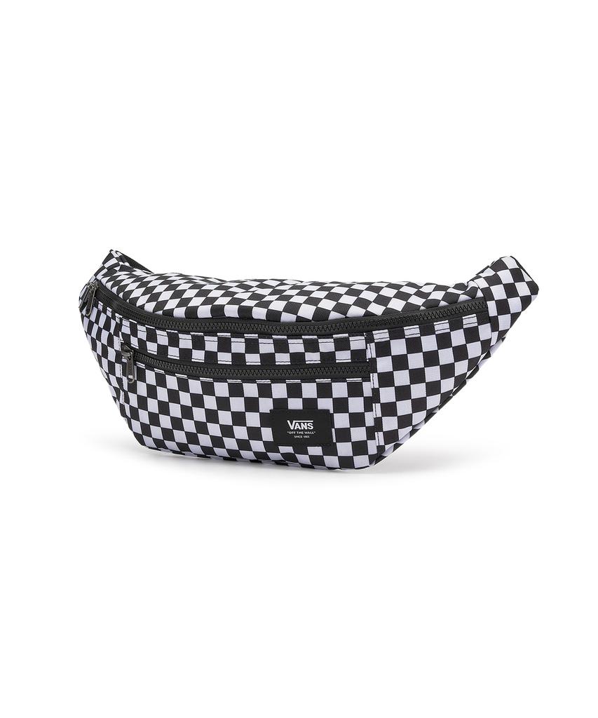 Vans Ward Crossbody Pack - Black:White Check / Vn0A2Zxxhu01
