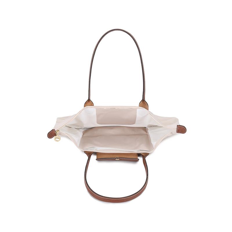 Longchamp Le Pliage 31 Recycled Canvas Long Handle Shopping Bag Dumpling Bag Shoulder Bag Large Women bags Paper-Color 1899089555