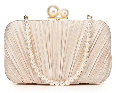 [Baisikou] 3-Way Party Bag, Wedding Bag, Women's Clutch Bag, Formal Bag, Wedding, Reception, Graduation, Fireworks Display, Coming-of-Age Ceremony,