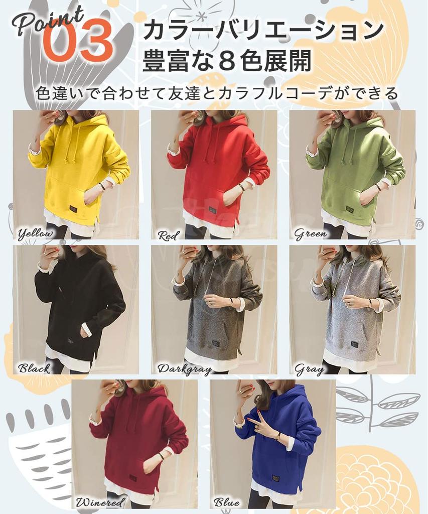 Tre Joy Kvinnors Lös Passform Koreansk Stil Huvtröja Sweatshirt, Vinröd, Storlek S