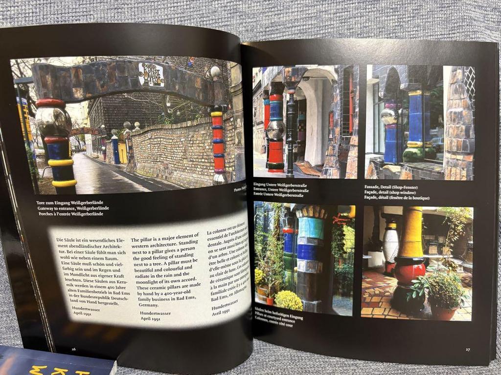 [USED] HUNDERTWASSER - Photo book and art book set of 2