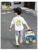 2025 Cute Cartoon Kindergarten Girl's Fashionable Color Block Decompression Backpack