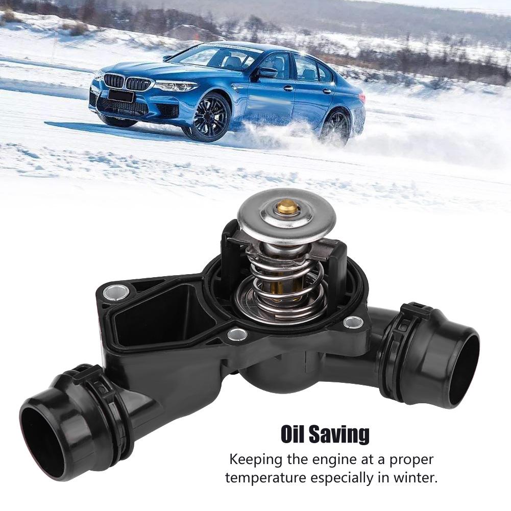 Car Thermostat Assembly with Sensor for BMW E39 E46 Z3 Z4 X5 X3 325i 330i 525i 530i