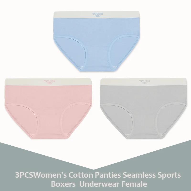 

FINETOO 3 шт./комплект женские хлопковые трусики интимные мягкие трусики женское модное нижнее белье прикрывающее бедра дышащее сексуальное контрастные цвета M&3pcs