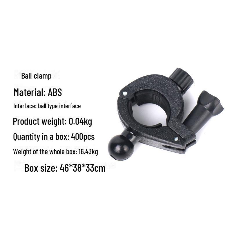 Large Diamond-Shaped Mobile Phone Clip & E-Shaped Tripod Bracket for Live Broadcasts