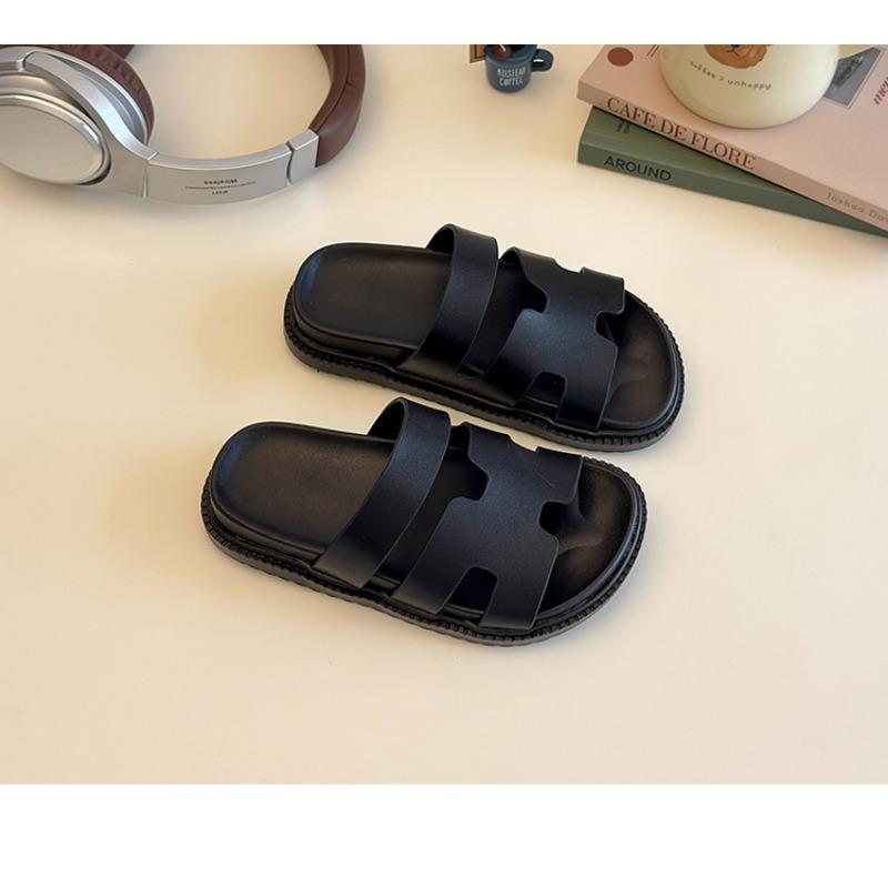 Kids Soft Sole Hollow Out Casual Beach Slide Sandals For Boys And Girls