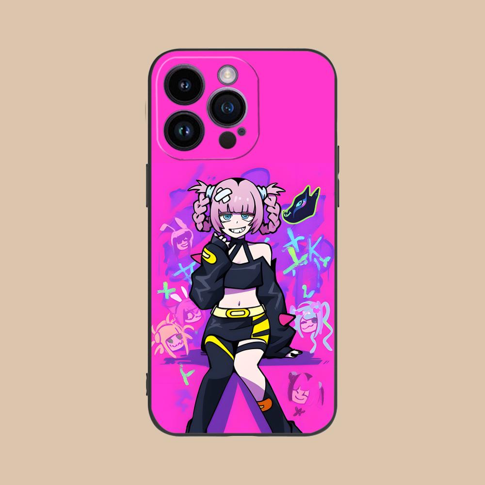 Nazuna Nanakusa Phone Case for iPhone 16 15 14 13 12 11 X XR XS 8 7 Pro Max Plus Mini Black Cover Smartphone Cellphones