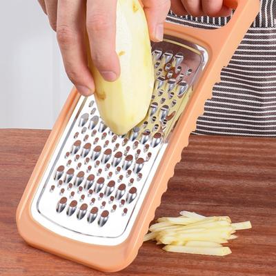 Affettatrice per verdure super affilata a doppia faccia multiuso in acciaio inossidabile con rete ondulata, tritacarne, cetriolo, utensile da cucina