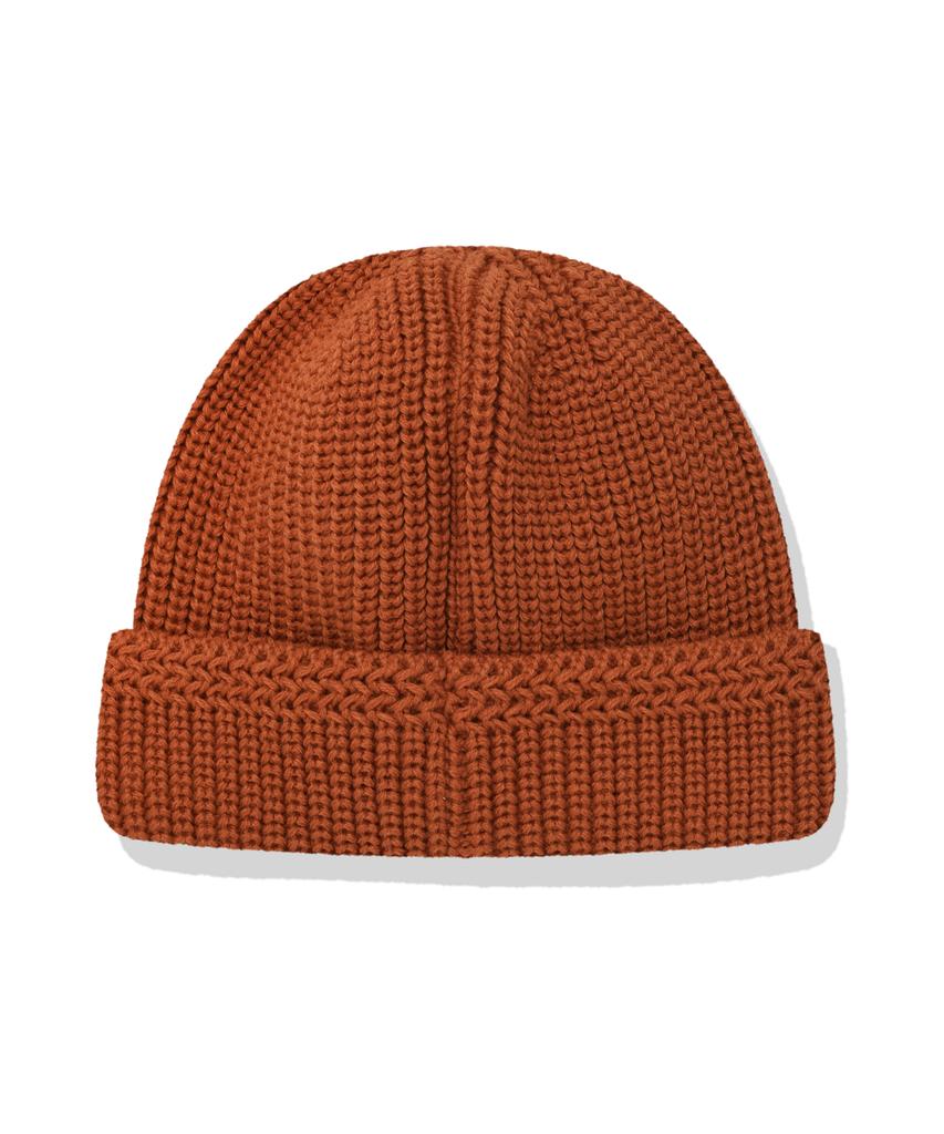 COVERNAT Authentic C Logo Short Beanie Orange