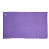 Microfiber Golf Towel Water Absorption Cleaning Towels with Carabiner Hook Wiping ClothPurple