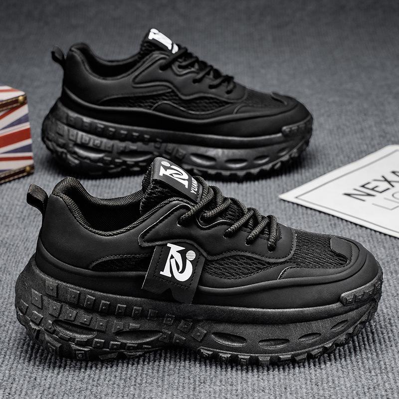 Fashion New Summer Outdoor Men's Casual Sneaker Shoes for Men Sports Thick Bottom Breathable Mans Loafers Popular Model Male Sneakers