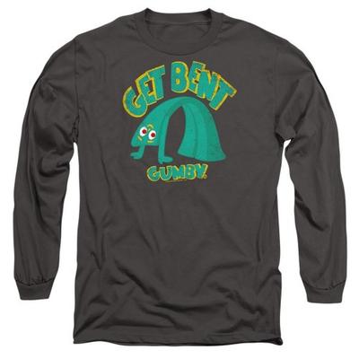 Gumby Unisex Erwachsenen Get Bent Langarm-T-Shirt