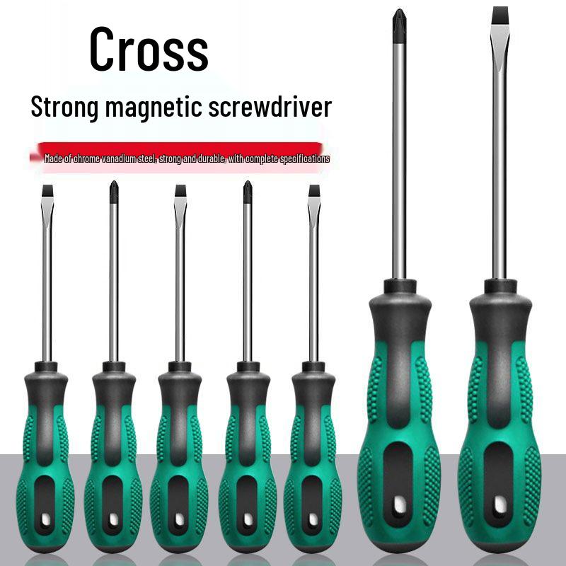High-Strength Magnetic Screwdriver Set: Phillips, Slotted & Awl