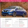 Für Nissan Versa Limousine Latio Almera Renault Scala 2012~ Chrom Türgriffabdeckung Autozubehör Aufkleber Zierleisten-Set 2015 2018