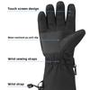 Luvas aquecidas para motocicleta para homens e mulheres, luvas de trabalho movidas a bateria, luvas à prova de vento com tela sensível ao toque, luvas à prova d'água, aquecedores de mão para camping