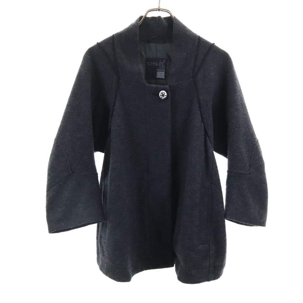 MARITHE + FRANCOIS GIRBAUD Wool jacket S gray Women Used