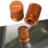 HUANGCJCJ FOR X500 X500 2023 2024 Motorcycle Accessories Wheel Tire Valve Cap Aluminum Airtight Cover X500 (Orange)