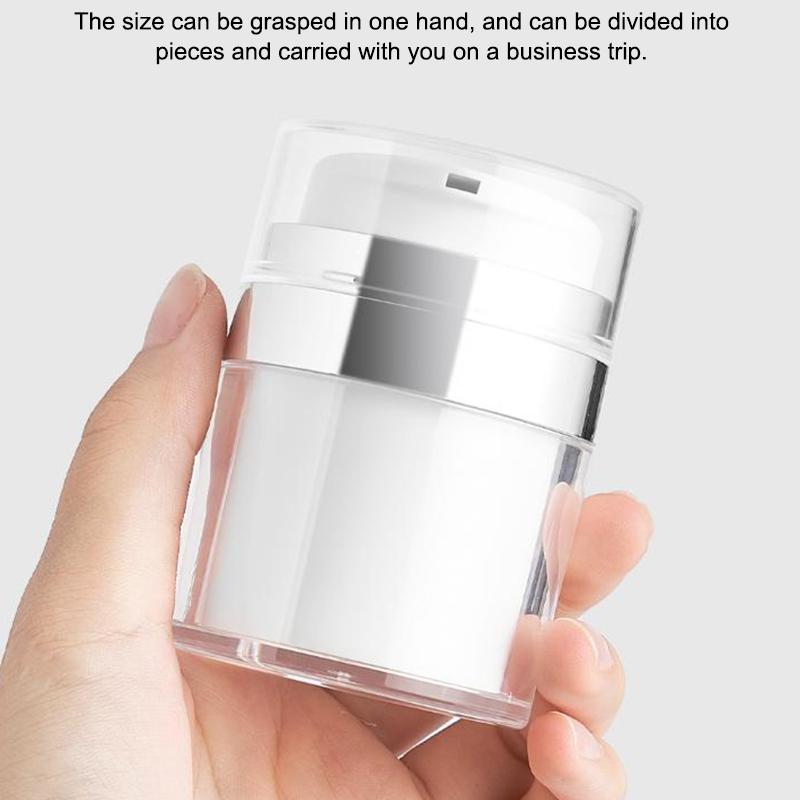 15G/30G/50G/100G Vakuumcremeflasche Presslotionsflasche Gesichtscreme-Unterflasche Lotionsflasche ohne Strohhalm