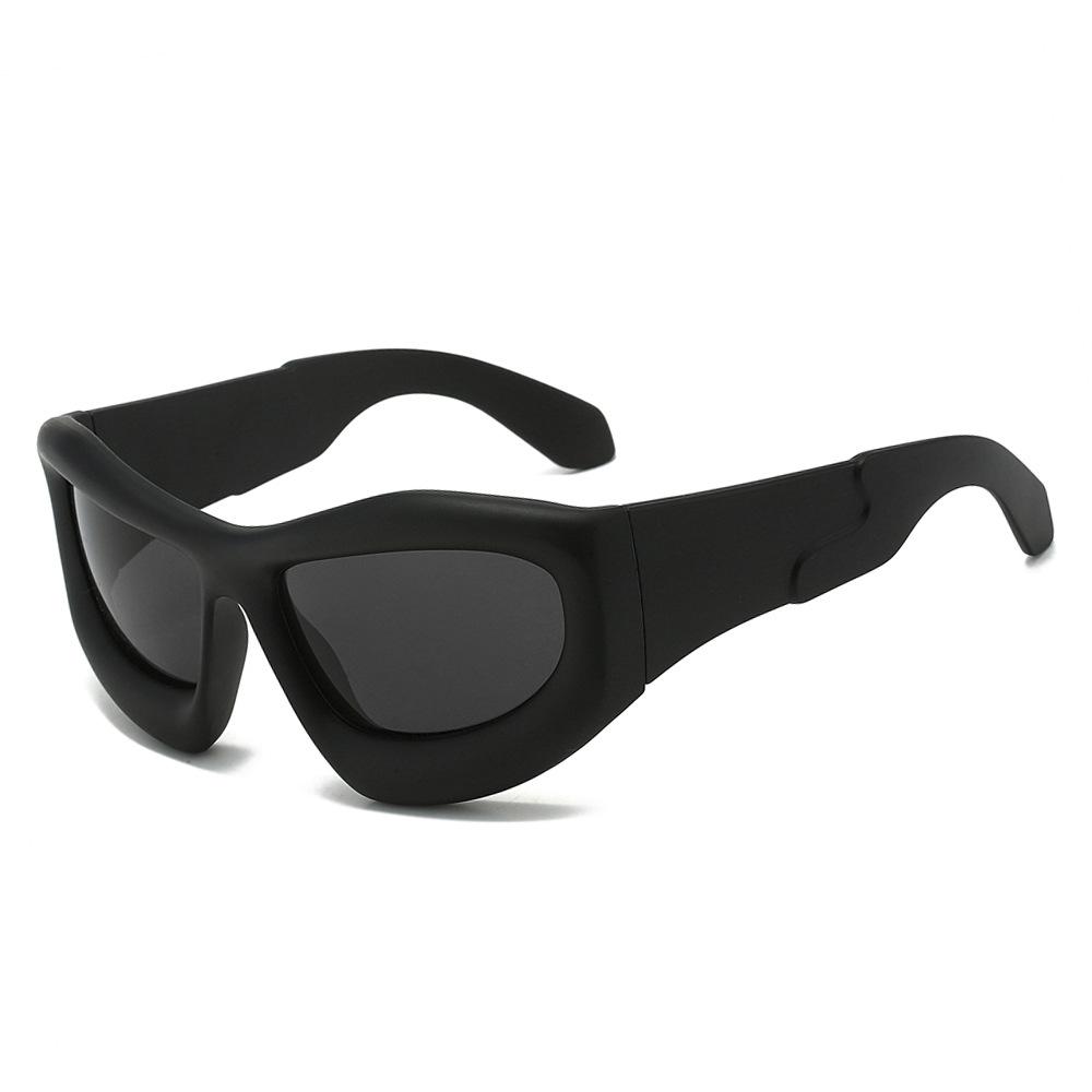 Personalized Bubble Sunglasses Hip Hop Concave Sunglasses Trendy Sunglasses