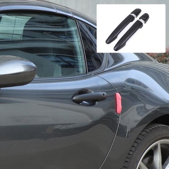 ABS Matte Black Exterior Door Handle Cover Trim For Mazda MX-5 Miata 2016-