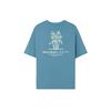 Skechers Sports Lifestyle SS25 Round Neck Slim Fit Quick-Dry Versatile Short Sleeve T-Shirt Unisex Tops Adriatic-Blue L225U097-030N