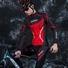 Mens Long Sleeve Cycling Jersey Shorts Set Quick Dry Breathable Mountain Road Bike Apparel