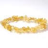 Natural stone bracelet beaded natural gravel elastic stacking wearing versatile high-end light luxury hot-selling bracelet