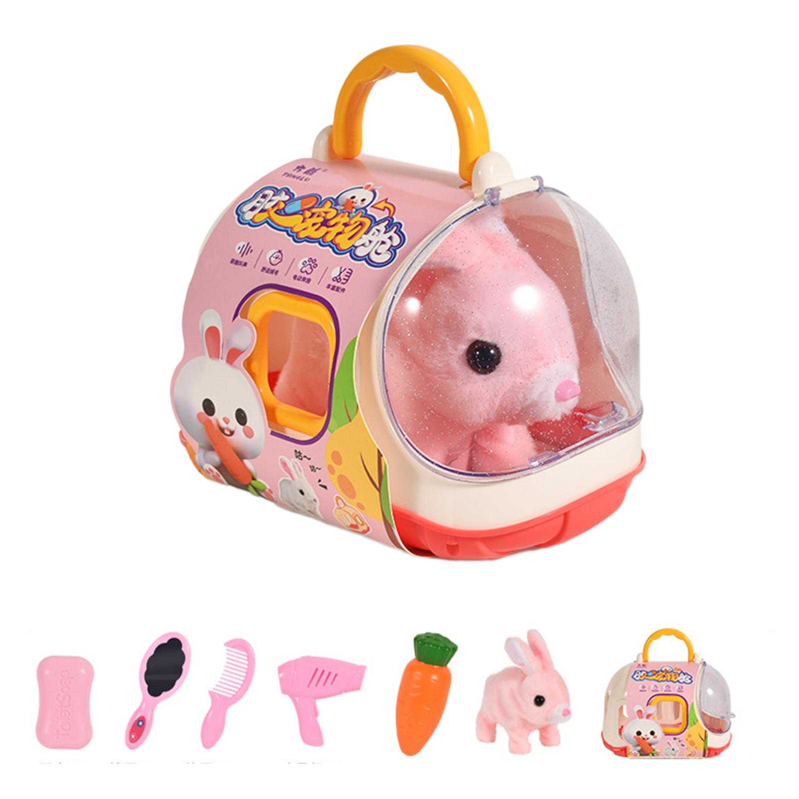 

Милая интерактивная плюшевая игрушка, электрическая игрушка для домашних животных, лающая, ходящая, виляющая хвостом, успокаивающая детей, игрушка для воспитания домашних животных 9