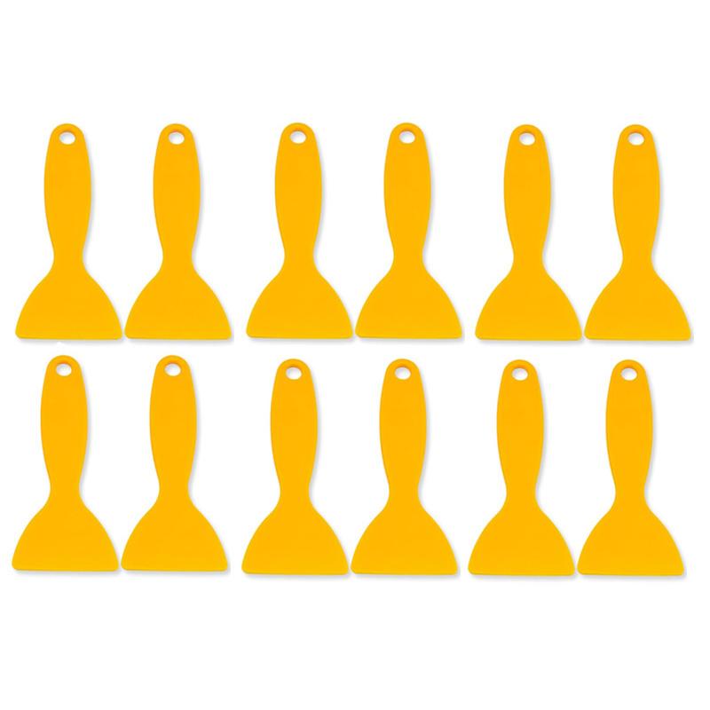 Plastic Resin Removal Scraper Flexible Paint Spatula Putty Knife Air Bubble Remover Sticker Installation Tool Vinyl Scraper