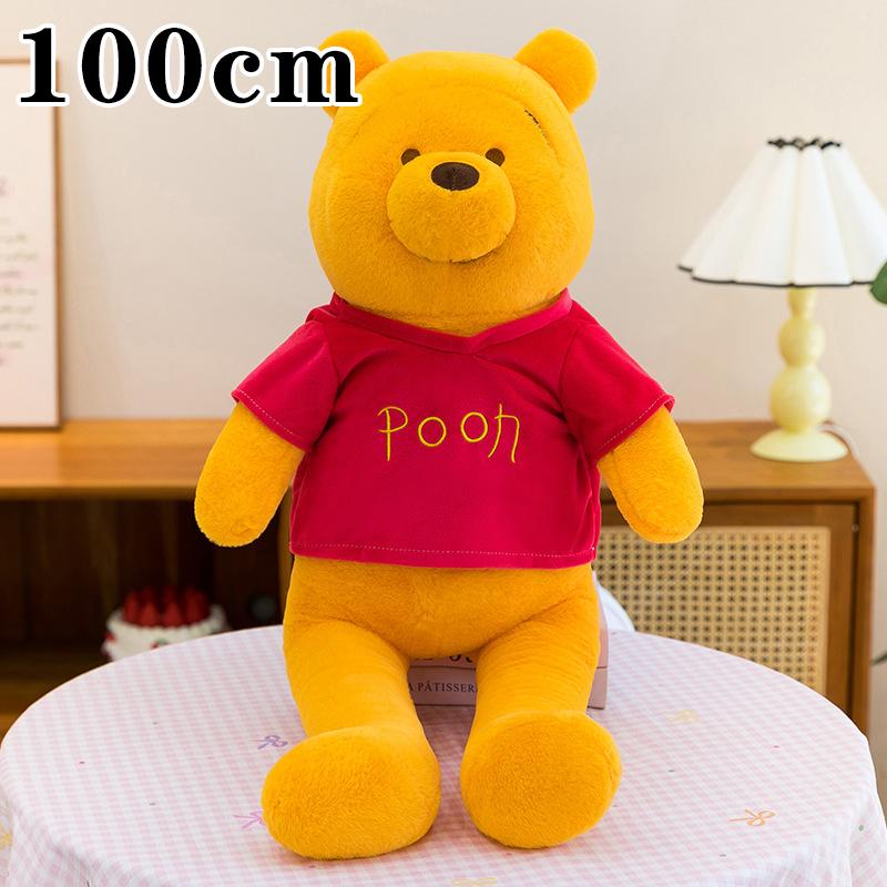 80-140Cm Winnie The Pooh Pillow Plush Toys Piglet Long Legs Cute Large Plushie Birthday Doll Disney Stuffed Gift For Kids Xmas