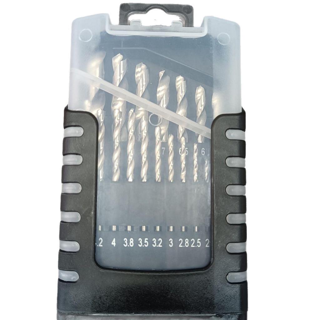 High-Speed Steel Twist Drill Bit Set for Electric Drills – Ideal for Metal, Alloy, and Stainless Steel Punching
