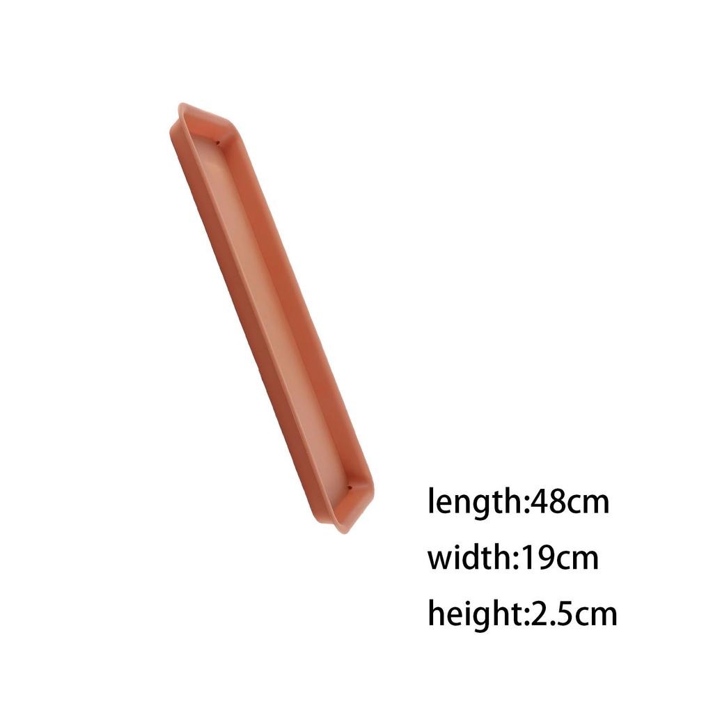 5 Pieces Plant Saucers Plant Trays Planter Trays Plant Pot Saucers for Yard Balcony Windowsill Indoors Outdoor Courtyard