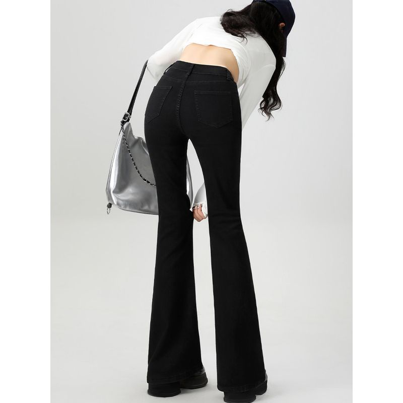 mm Black Weila Fat Sister Pear Shapes Denim Black Regular XL