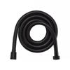 1.5/2M Extendable Garden Hose Shower Pipe Stainless Steel Home Fittings Extension Pipes Bathroom Black/silver Long Plumbing