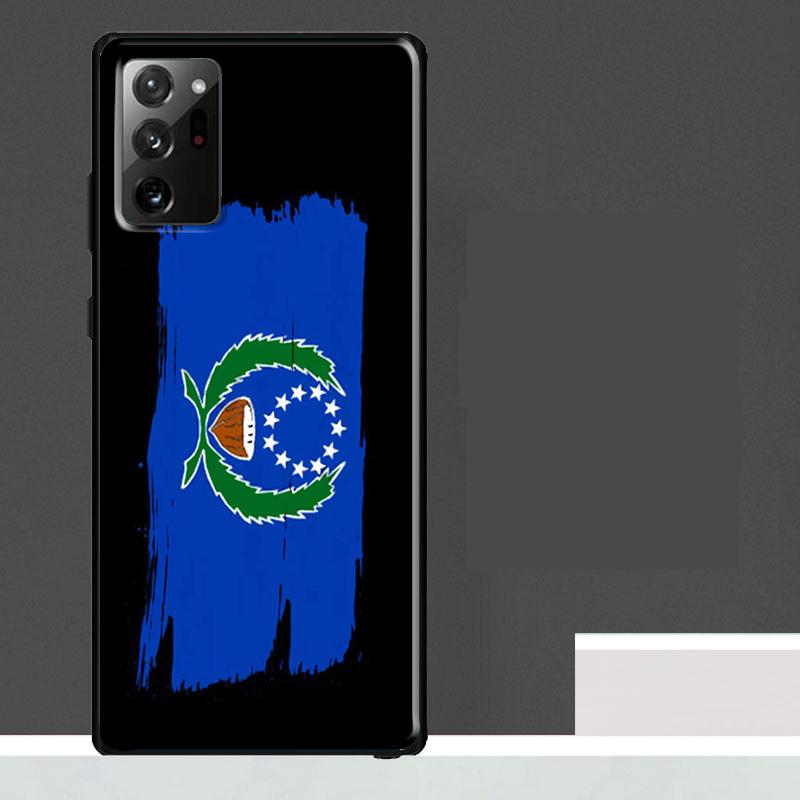 Pohnpei Ponape Flag Case For Samsung Galaxy S25 S24 S23 Ultra S9 S10 S20 S21 S22 Plus S23 FE S25 FE Phone Cover