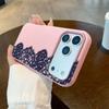 Luxurious Blue Lace Phone Case For IPhone 17 16 16E 15 14 13 12 11 Pro Max Iphone 15  Plus 13 Matte Funda Cover Case