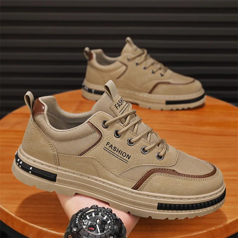 

Ботильоны Повседневные кроссовки Мужские кроссовки Спортивная и досуговая обувь для мужчин Лоферы Мужская повседневная обувь Вентиляция Нескользящая Новинка 44 хаки