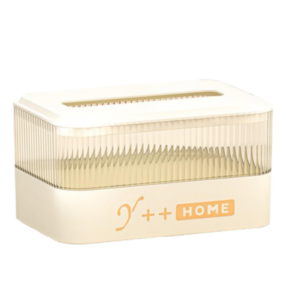 

Пластиковый контейнер для хранения салфеток Креативный чехол для хранения салфеток Контейнер для хранения влажных салфеток Настольное украшение Tissue Box-White