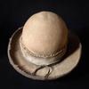 Wool Homburg Panama Hat Exotic Maillard for Women Men Photo Props Western for Men Women Unisex Wear Headwear
