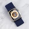 Nylon Elastic Strap For Apple watch Ultra 2 49mm Wide Braided Loop Adjustable Band iWatch 9 8 7 6 5 4 SE 45mm 41mm 44mm 40mm