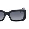 Chanel Logo Rectangle Sunglasses Unisex Sunglasses Black CH5534-C622/S8