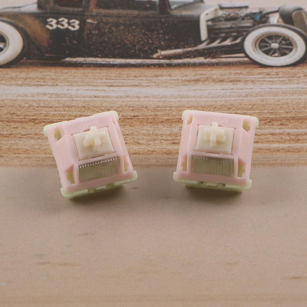 MMD VIVIAN Switch V2, Custom Mechanical Keyboard Pre-Lubricated Linear Key Switches (28g, 90PCS)