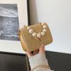 Popular fashion woven small bag 2025 new chain shoulder crossbody